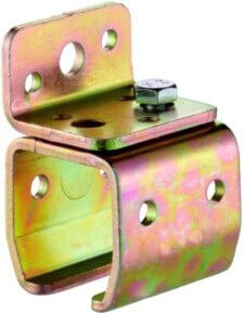 HELM Wandbefestigungsmuffe Modell 301 Pro 300 STA ZN in Gold/Gelb aus verzinktem Stahl - Bild 1