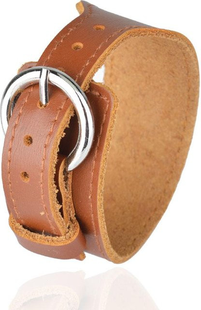 Ruidi bb Herrenarmband Leder, beige, Vintage - Bild 1