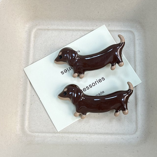 HELTFARM Haarspangen in Hundeform, Damen und Mädchen - Bild 1