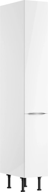Optifit Küchen-Apothekerschrank Arvid Weiß glänzend B/T/H: 30 x 58,4 x 211,8 cm - Bild 1
