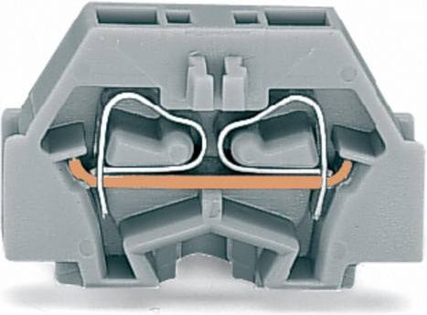 WAGO 260-321 Einzelklemme 5mm Zugfeder Grau 300 Stück - Bild 1
