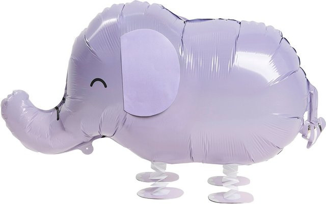 Rico Design Folienballon Airwalker Elefant für Kindergeburtstage und Events - Bild 1