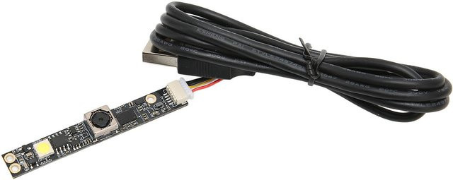 DIYelecs USB-Kameramodul 5MP mit 14 Zoll CMOS Sensor, USB 2.0, MJPG und YUV422, 3,29 mm Fixfokus, Schwarz - Bild 1