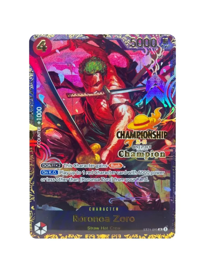 Bandai One Piece Roronoa Zoro Sammelkarten, Einzelfigur - Bild 2