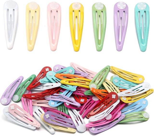 filluck Haarnadeln, Candy Farbe, Bogen, Blume, 10er Los - Bild 1