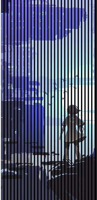 FN Acustico Akustikplatte Aloy Bunt aus PET und MDF, H x B x T: 2.400 x 1.133 x 19 mm - Bild 1