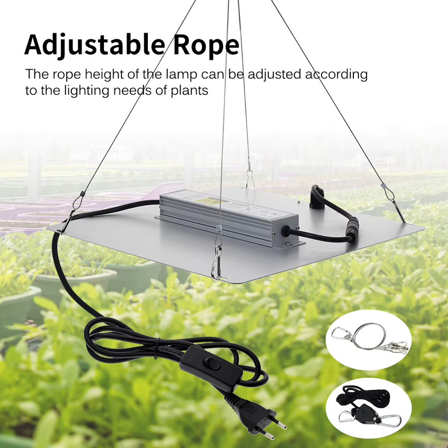 GRAXGROW 65 W Vollspektrum-Wachstumslampe mit 5 Lichtfarben und LM281B LED-Technologie für Pflanzen und Gewächshaus - Bild 3