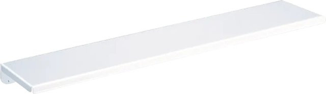 Delabie Wandablage aus Stahl pulverbeschichtet in Weiß, Breite: 60 cm, Höhe: 12 cm - Bild 1