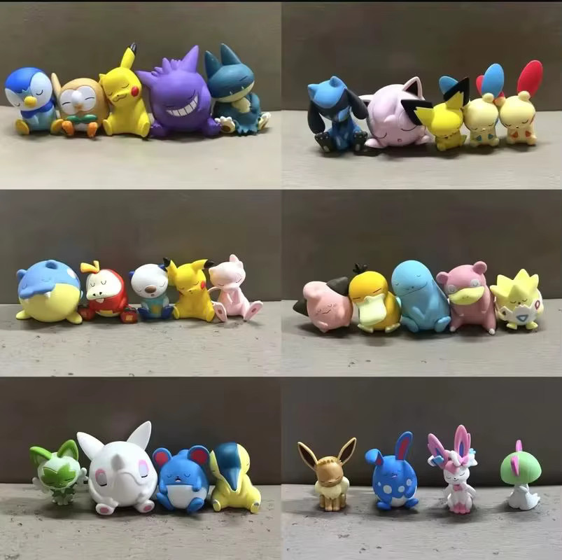 Bandai Pokémon Action Figur, Set / Bundle, Bunt / Mehrfarbig, Kunststoff - Bild 2