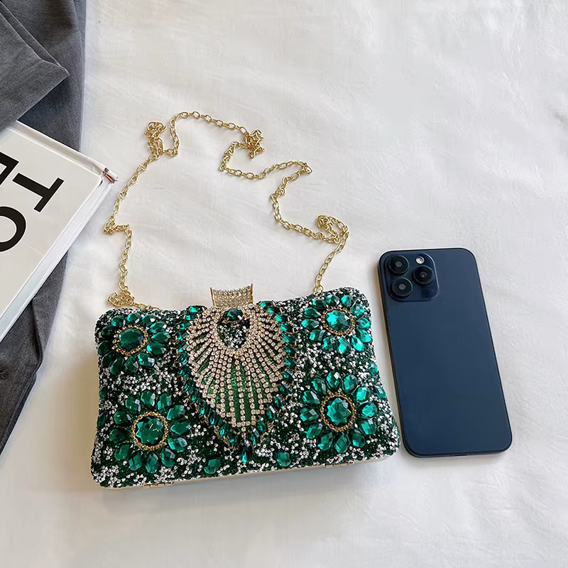 Moods Boutique Abend-Clutch-Tasche, Strass, Damen - Bild 2