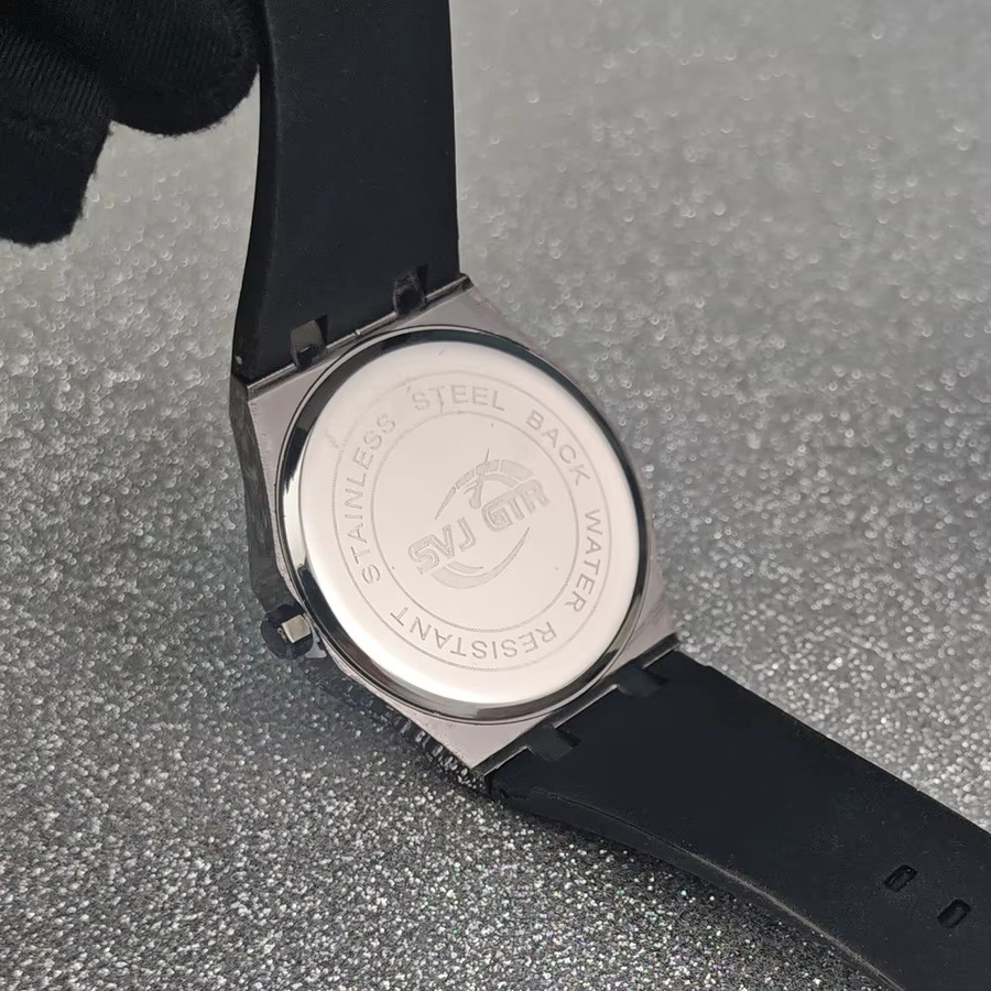 STARPERISH Armbanduhr Quarz, Kautschuk, Schwarz, Herren - Bild 2