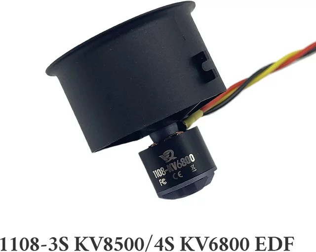 XFLY 30mm 12-Blatt EDF Impeller-Antriebssystem, Bürstenloser Außenläufermotor, RC Modell Jet Flugzeug - Bild 1