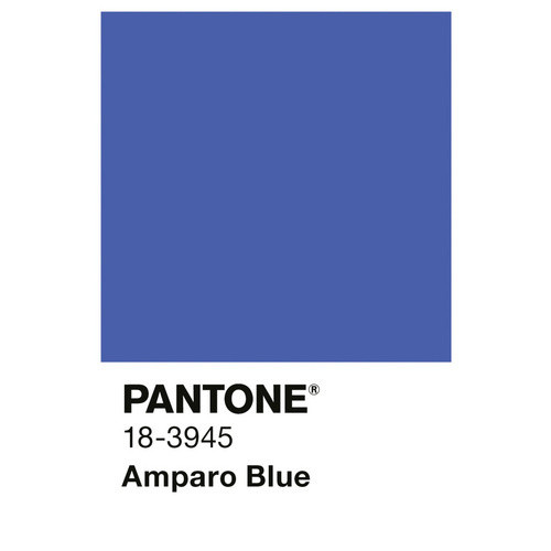Alpina Wandfarbe Pantone Amparo Blue, matt, Blau, 1 l - Bild 2