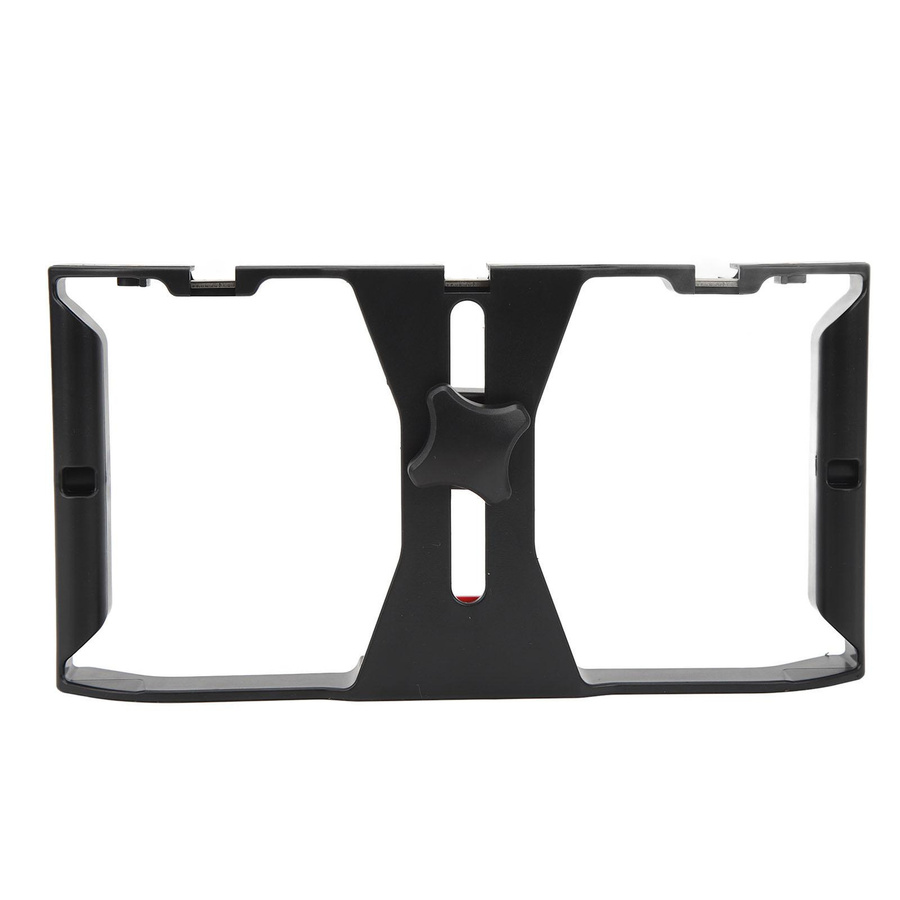 Andoer Professioneller Handy-Handheld-Hasenkäfig Gimbal Stabilisator für Live-Video in Schwarz oder Rot - Bild 2