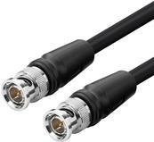 Microconnect BNC-HDSDI Kabel in Schwarz mit 10 m Kabellänge und BNC-Anschlüssen - Bild 1