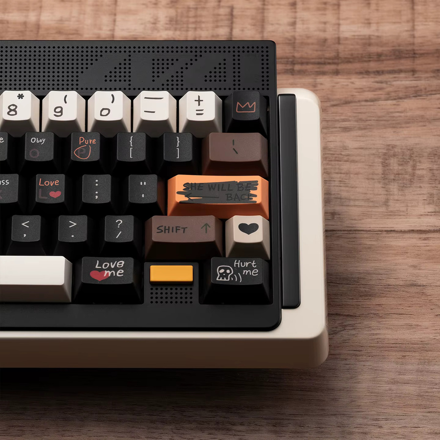 Venit Keys Love Story Tastenkappen-Set, 129 Tasten, PBT Cherry Profile, Farbsublimation, Multicolour, für mechanische MX-Gaming-Tastaturen - Bild 3