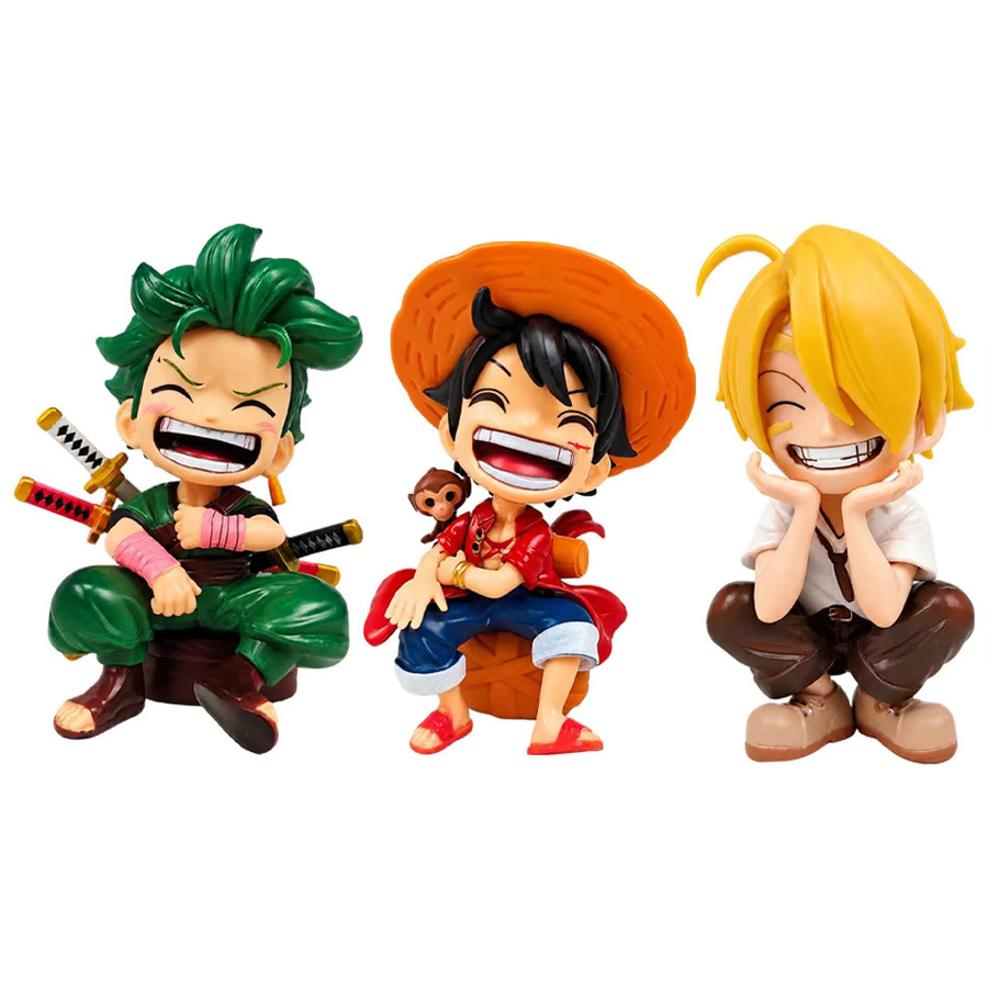 Bandai One Piece Anime-Figur Monkey D Luffy Roronoa Zoro, Einzelfigur - Bild 3