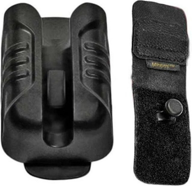 Tragbarer Bohrerhalter mit Selbstverriegelung und Gürtelclip in Schwarz - Bild 1