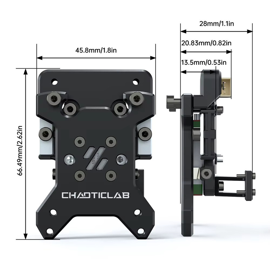 BIQU Voron Tap V2 Optischer Mikroschalter für Voron 1.0 R2 und Voron Trident 3D-Drucker, 5V/24V Spannungsoption - Bild 2