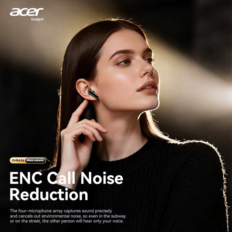 Acer Ohr636 Kabellose Bluetooth In-Ear-Ohrhörer in Blau mit Geräuschunterdrückung und Stereo-Klangqualität - Bild 4