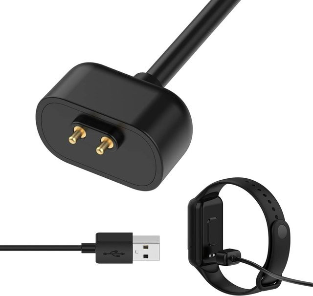 Amazfit Ladegerät für Amazfit Band 7, USB-Magnetkabel in Schwarz - Bild 1