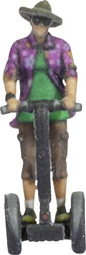 NOCH Segwayfahrer Bemalt, Einzelfigur, Bunt / Mehrfarbig, 1:87 (Spur H0) - Bild 1