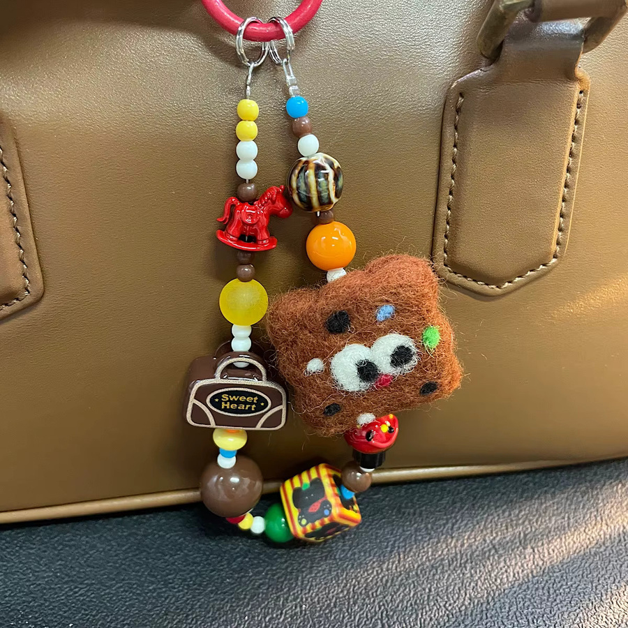Quqibing Retro-Handykette mit amerikanischem Anhänger und Kamera-Design, dekoratives Hängeseil in Multicolour, Unisex - Bild 2