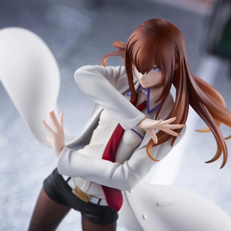 Steins;Gate Makise Kurisu Actionfigur, weiße Kleidung, ab 18 Jahre - Bild 3