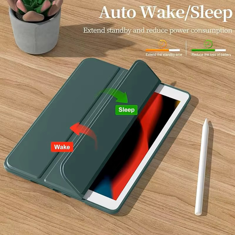 Smart Case für Lenovo Tab M10 TB-X605F X505F X505L Silikon Schutzhülle mit Wake Up Funktion in Gold - Bild 2