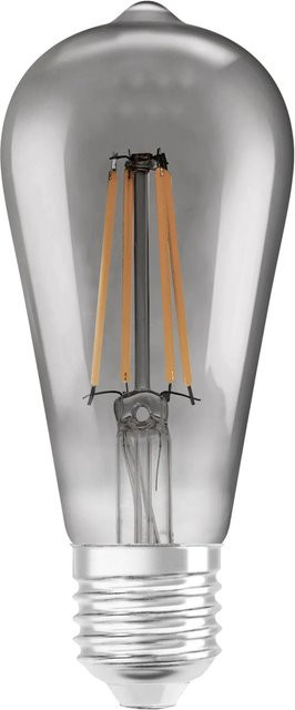Ledvance Smart+ Wifi Filament LED Leuchtmittel Edison E27, dimmbar, Grau - Bild 1