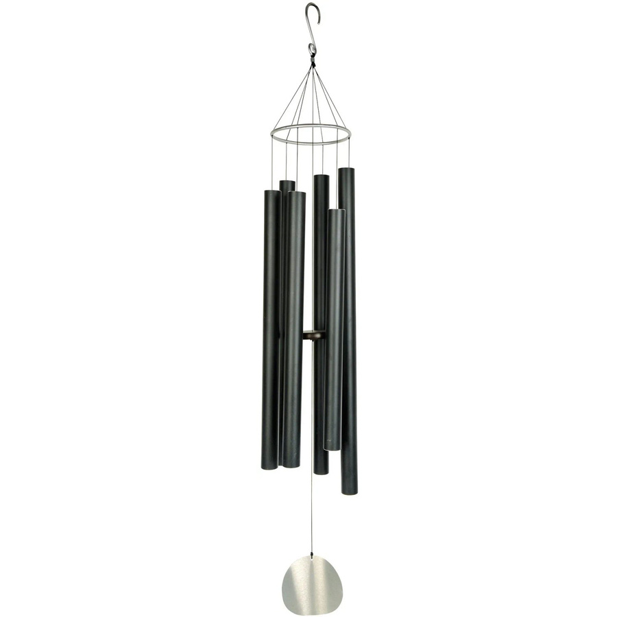 Nature´s Melody Klangspiel Aureole aus Aluminium in Schwarz, Höhe: 106 cm - Bild 2