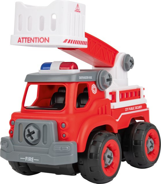 PLAYTIVE Kinder RC Fahrzeug 2in1 Feuerwehr - Bild 1