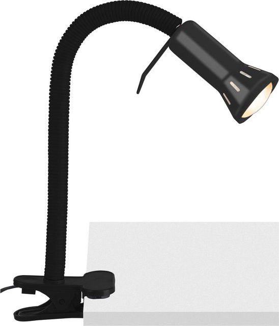 Brilliant Klemmleuchte Flex Schwarz aus Metall und Kunststoff mit E14 Fassung, B/H: 23 x 52 cm - Bild 1