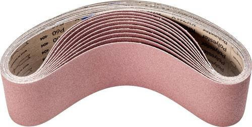 PFERD Korund Schleifband BA für Bandschleifer, Körnung 60, braun, L x B: 920 x 100 mm, 10 Stück - Bild 1