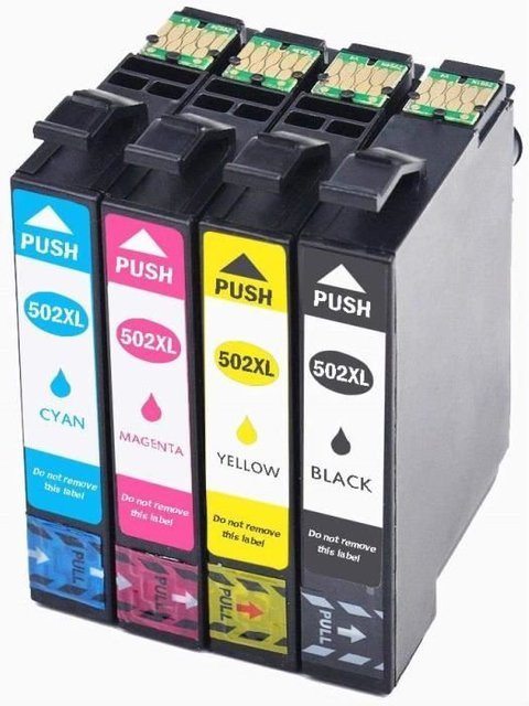 Caidi 502XL Tintenpatronen Set Multicolor kompatibel für Epson XP-5105, XP-5100 und Workforce Pro WF-2865DWF, WF-2860DWF, WF-2039 - Bild 1