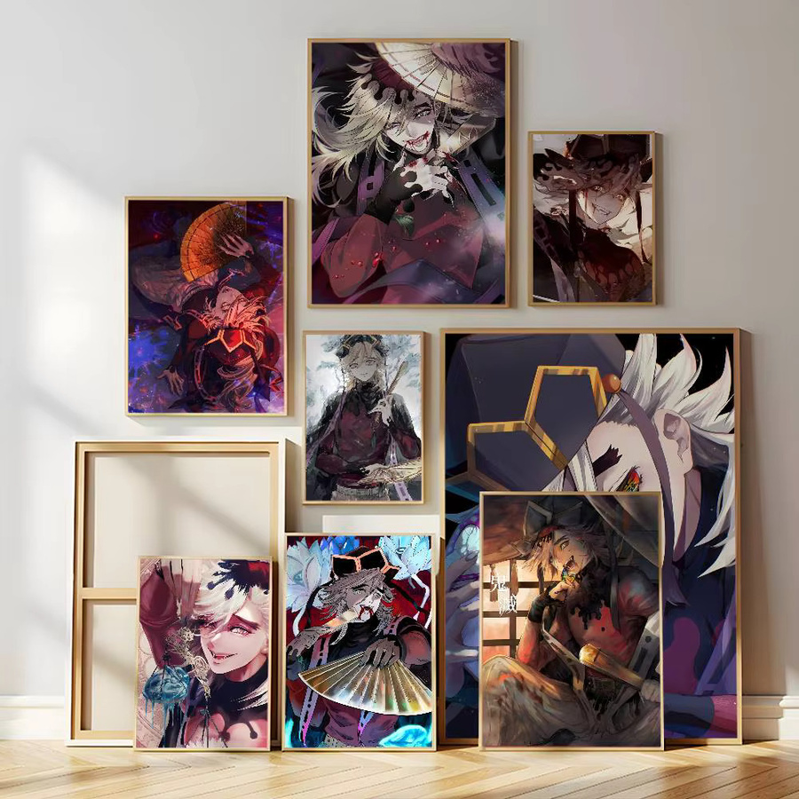 Wasserdichter Anime Douma Wandaufkleber als selbstklebendes Wandbild in Mehrfarben für deine Zimmerdekoration - Bild 2