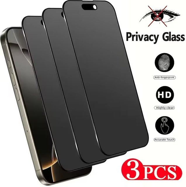 TUNEDEE Matte Keramik-Sichtschutzfolie Anti-Spy-Film für Samsung Galaxy S25 S24 S23 Ultra S22 FE A56 A55 A36 A26 A17 A16 A07 A54 A25 - Bild 1