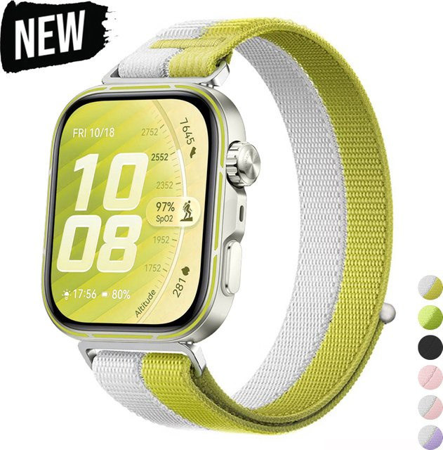 CAOWTAN Uhrenarmband Nylon, Smartwatch Sport-Armband, Unisex - Bild 1