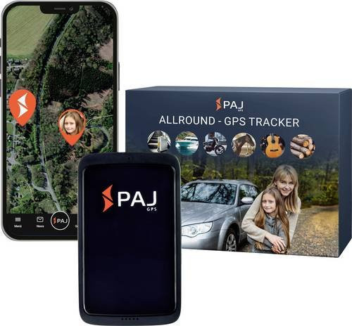 PAJ ALLROUND GPS Tracker Multifunktions-Fahrzeugtracker und Personentracker in Schwarz - Bild 1