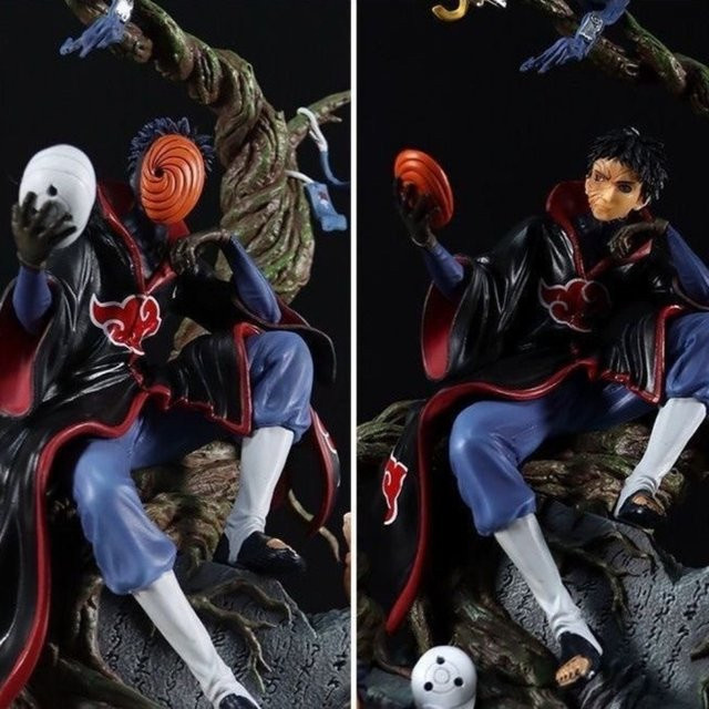 Bandai Naruto Uchiha Obito, Actionfigur, mit austauschbarem Kopf - Bild 1