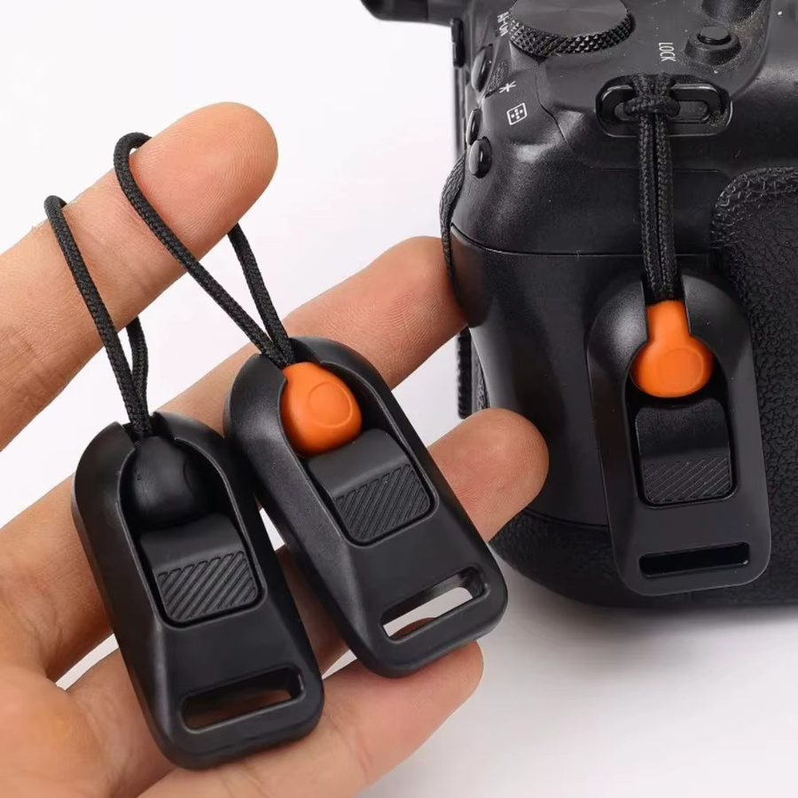 Schnellverschluss-Kameragurt-Verbinder Adapter-Clip in Schwarz für DJI Nikon und Sony Kameras - Bild 4