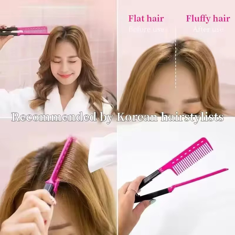 Volumizing Kamm Set, 2-teilig, Haar-Styling Werkzeuge, Unisex - Bild 3