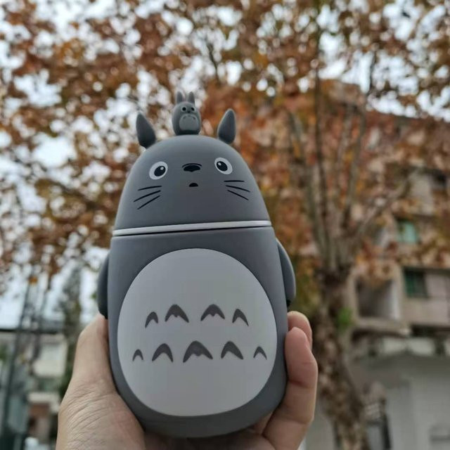 Fashnics Totoro Anime Figur Glasbecher, Grau, ab 14 Jahren - Bild 1