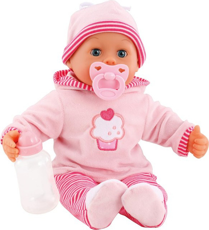 Bayer Design First Words Baby Funktionspuppe Rosa Weichkörper