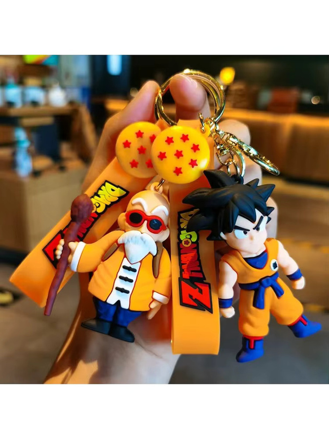 Bandai Dragon Ball Son Goku Vegeta Piccolo Actionfiguren, Schlüsselanhänger - Bild 2