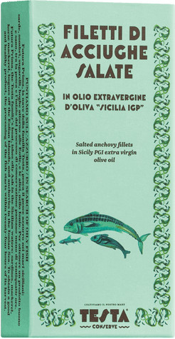 Testa Conserve Sardellenfilets in nativem Olivenöl extra 50 g - Bild 1