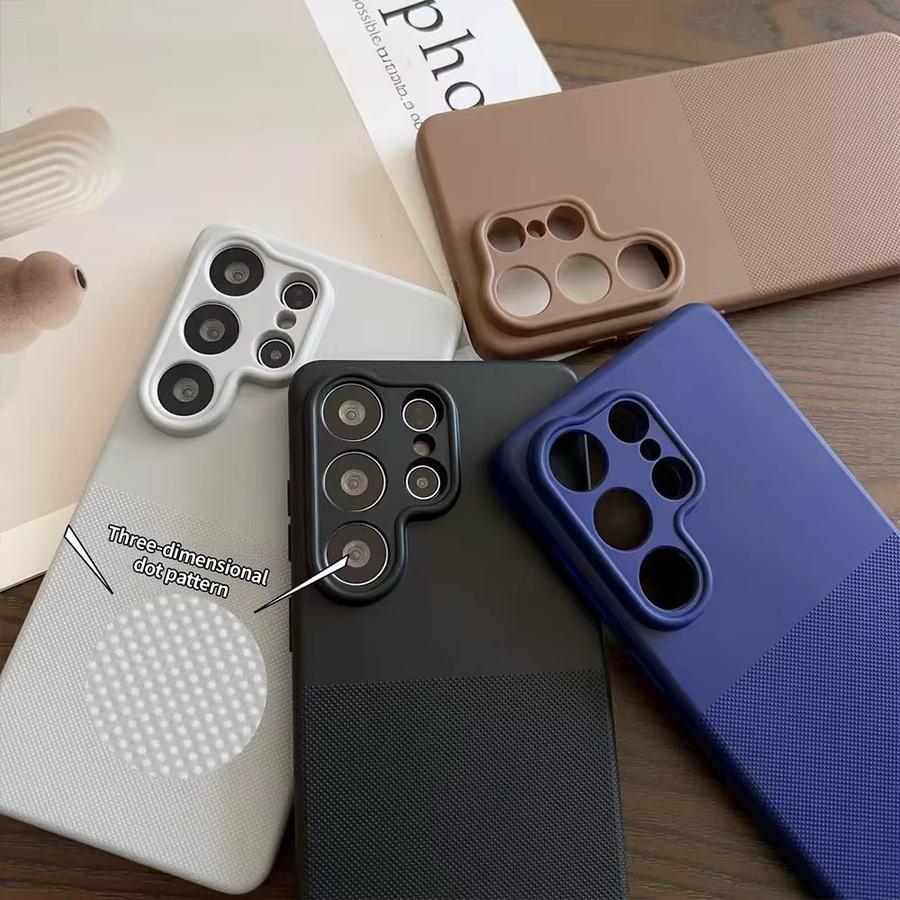 Flüssige Silikon Handyhülle für Samsung Galaxy S25 S24 S23 S26 Ultra A55 A54 A35 A15 in Schwarz oder Weiß - Bild 2