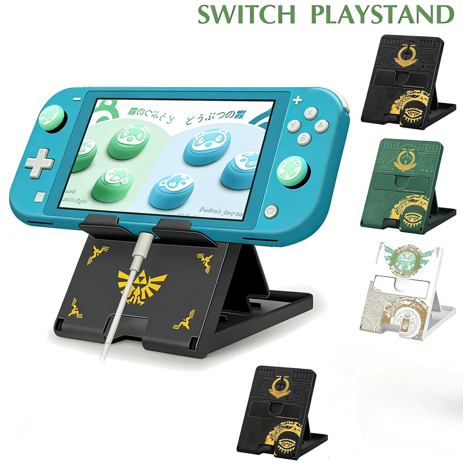 Zelda Tears of the Kingdom verstellbare Switch-Ständerhalterung für Nintendo Switch OLED - Bild 2