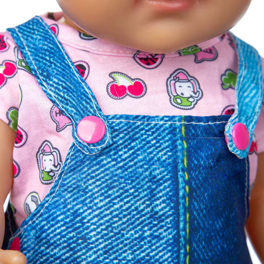 dearbei Amerikanische Puppe Kleidung Set, Cartoon Katze Druck, Zubehör - Bild 3