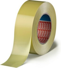 tesa Strapping 4289 Verpackungsband aus MOPP-Folie, gelb, Breite: 19 mm, Länge: 66 m - Bild 1